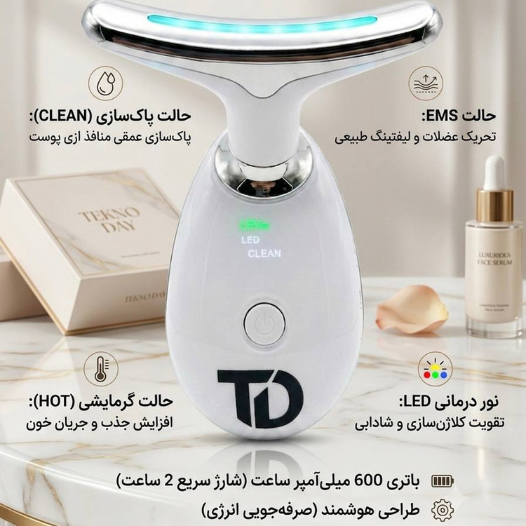 محصول نمونه تستی دستگاه جوانسازی تکنودی مدل TD-2027
